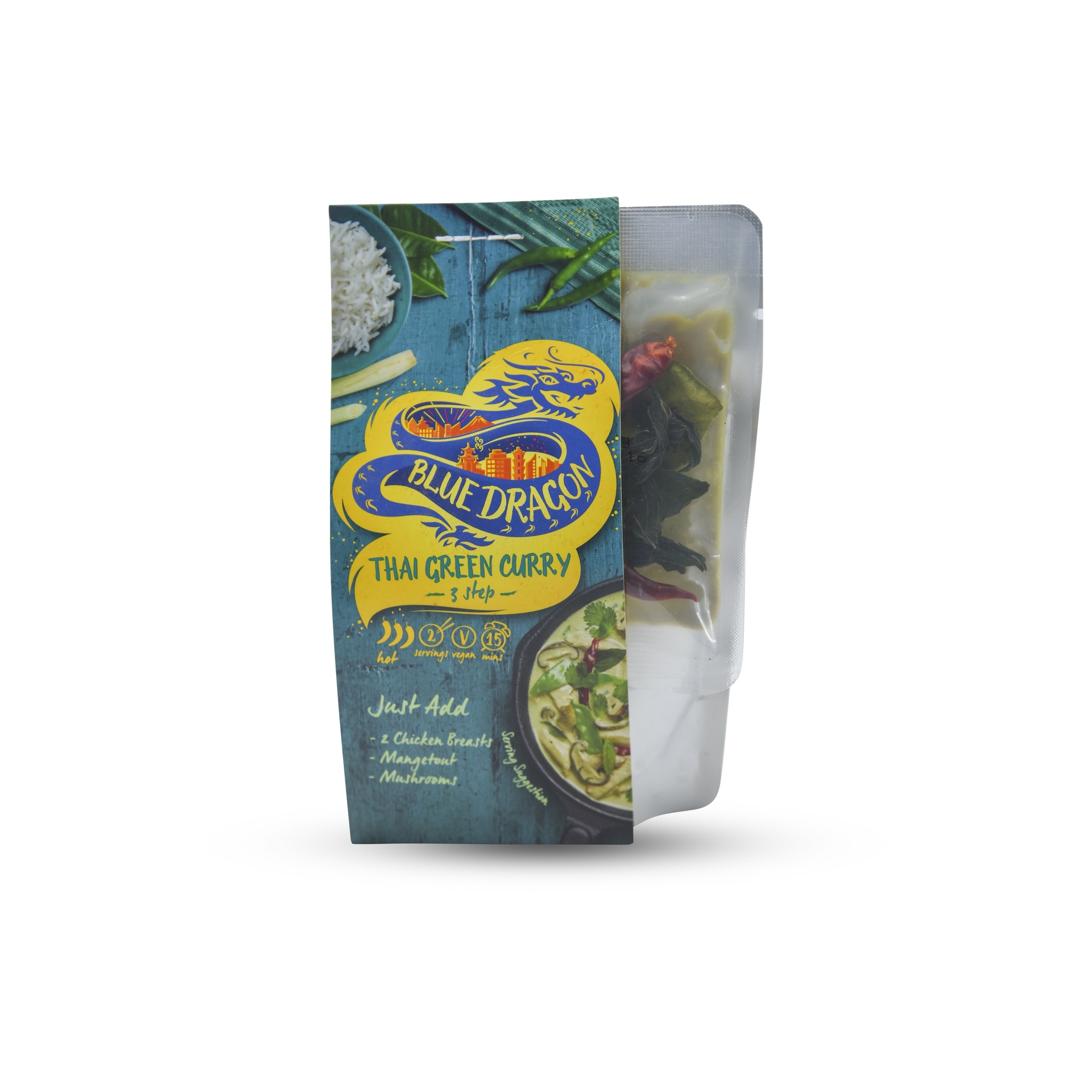 Blue dragon 3 step thai 2024 green curry