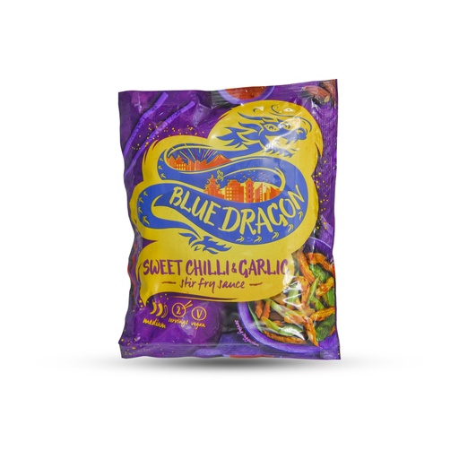 BLUE DRAGON SWEET CHILLI & GARLIC STIR FRY SAUCE 120G