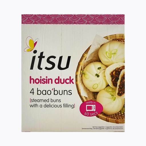 ITSU HOISIN DUCK 4 BAO BUNS 180G