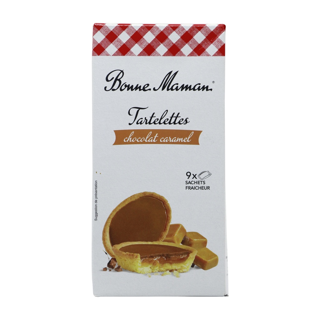 BONNE MAMAN CHOCOLATE CARAMEL TARTLETTES 9'S 15G | WHIM