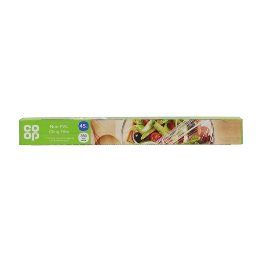 CO-OP NON PVC CLING FILM 350MM 45MTR