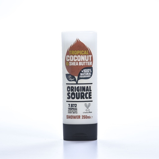 ORIGINAL SOURCE SHOWER GEL COCONUT & SHEA BUTTER 250ML