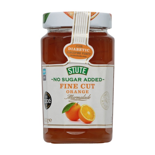 STUTE DIABETIC JAM THIN CUT ORANGE MARMALADE 430G