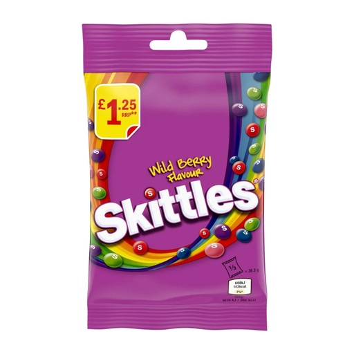 SKITTLES TROPICAL BAG 45G