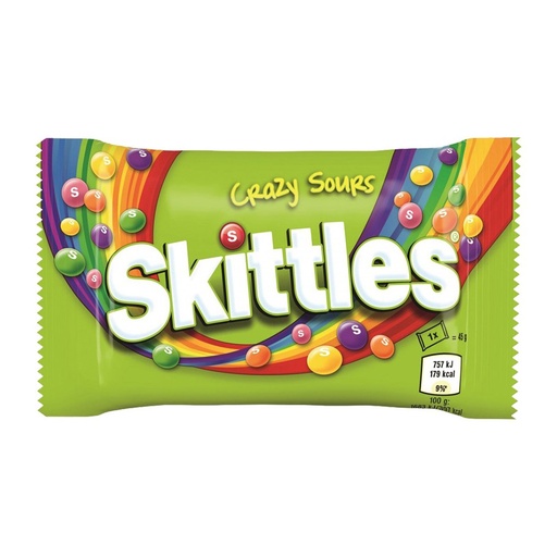 SKITTLES SOURS BAG 45G