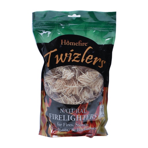 HOMEFIRE TWIZLERS NATURAL FIRELIGHTERS 300G