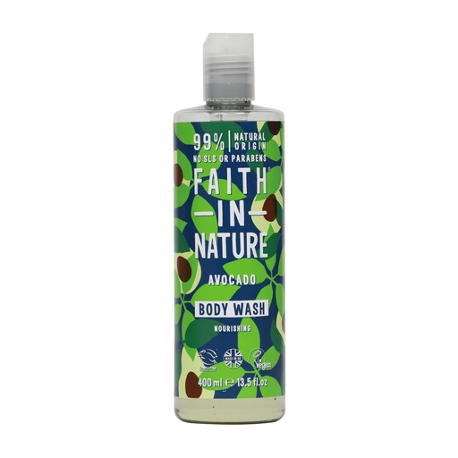 FAITH IN NATURE AVOCADO BODY WASH 400ML