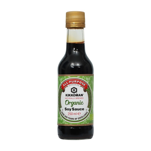 KIKKOMAN ORGANIC SOY SAUCE 250ML