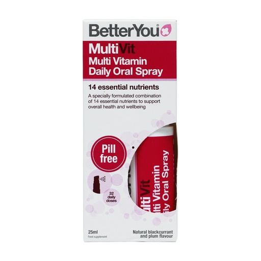 BETTER YOU MULTIVIT ORAL SPRAY 25ML