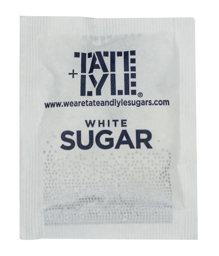 [05010115107742] TATE & LYLE WHITE SUGAR STICKS 2.5G 1000'S