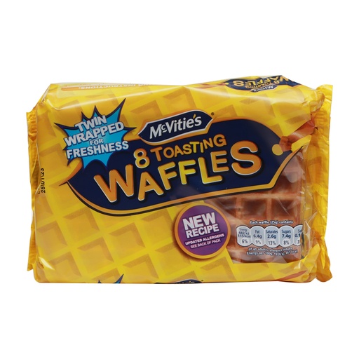 MCVITIES 8 TOASTING WAFFLES