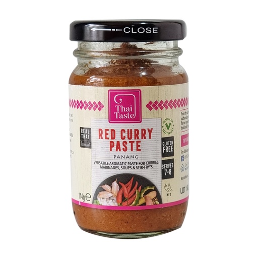 THAI TASTE RED CURRY PASTE 114G