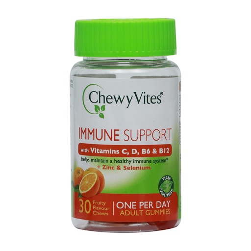 CHEWY VITES ADULT GUMMIES IMMUNE SUPPORT 30 GUMMIES ONE A DAY