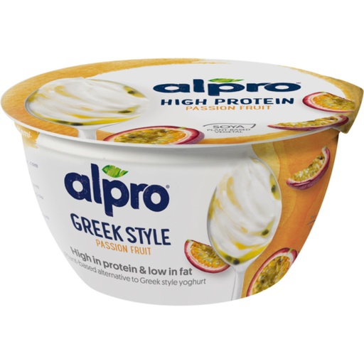 ALPRO GREEK STYLE PASSIONFRUIT YOGURT ALTERNATIVE 150G