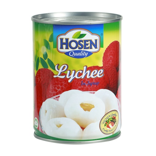 HOSEN LYCHEE IN SYRUP 565G