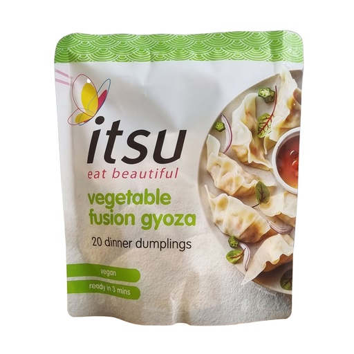 ITSU VEGETARIAN FUSION GYOZA 20 DINNER DUMPLINGS 270G