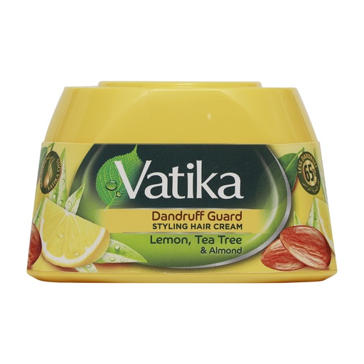 VATIKA DANDRUFF GUARD HAIR CREAM LEMON, TEA TREE & ALMOND 140ML