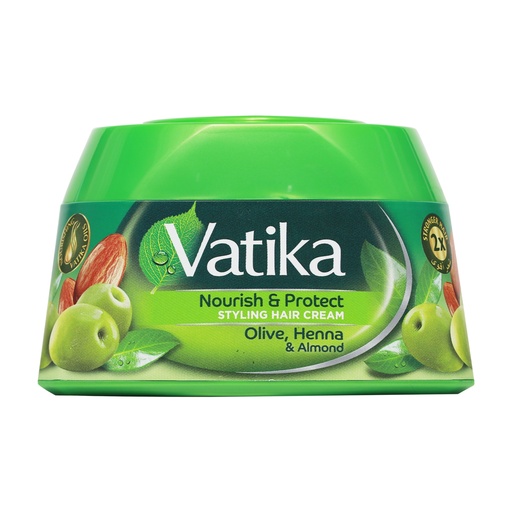 VATIKA NOURISH & PROTECT HAIR CREAM OLIVE, HENNA & ALMOND 140ML