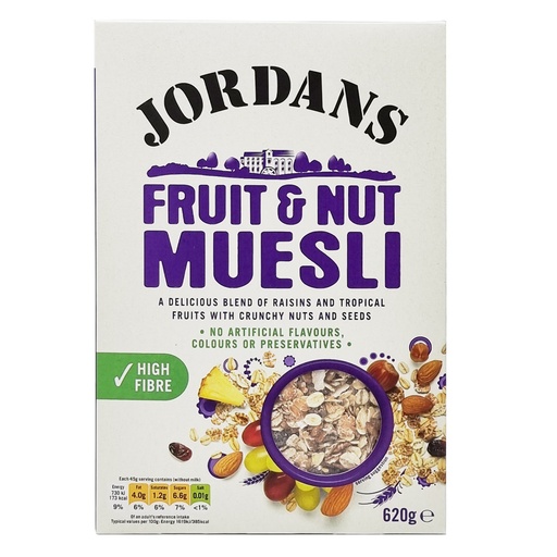 JORDANS FRUIT & NUT MUESLI 620G