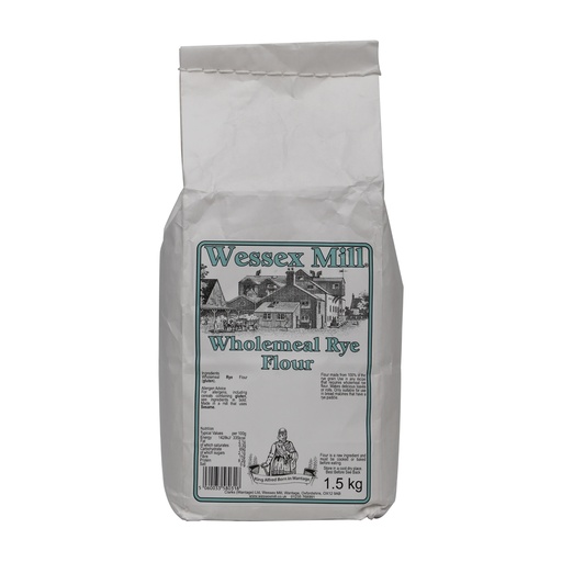 WESSEX MILL WHOLEMEAL RYE BREAD FLOUR 1.5KG