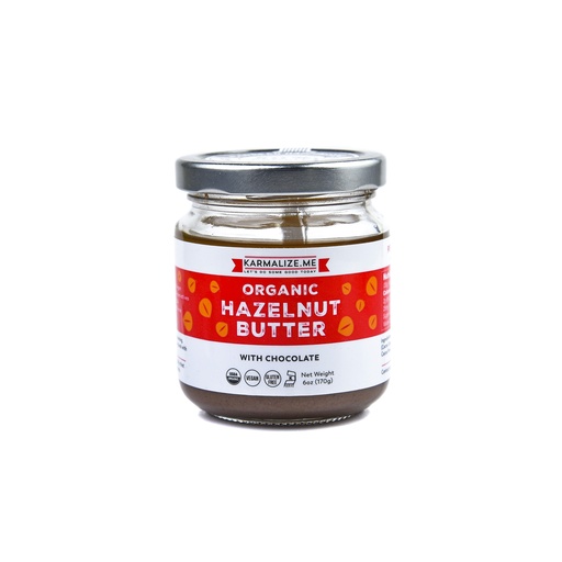 KARMALIZE ORGANIC HAZELNUT BUTTER WITH CHOCOLATE 170G