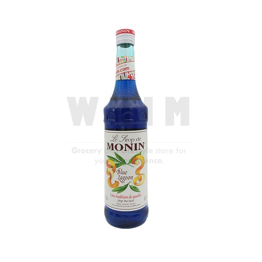 MONIN BLUE CURACAO SYRUP 700ML