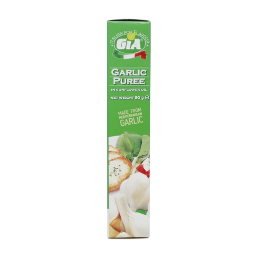 GIA GARLIC PUREE IN SUNFLOWER OIL 90G