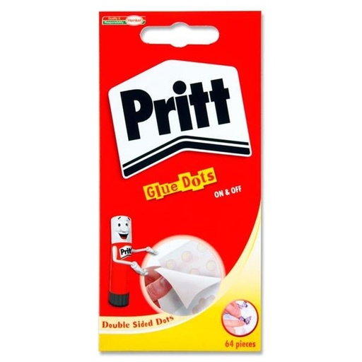 PRITT REMOVABLE GLUE SPOTS 64'S