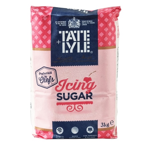 TATE & LYLE ICING SUGAR 3KG