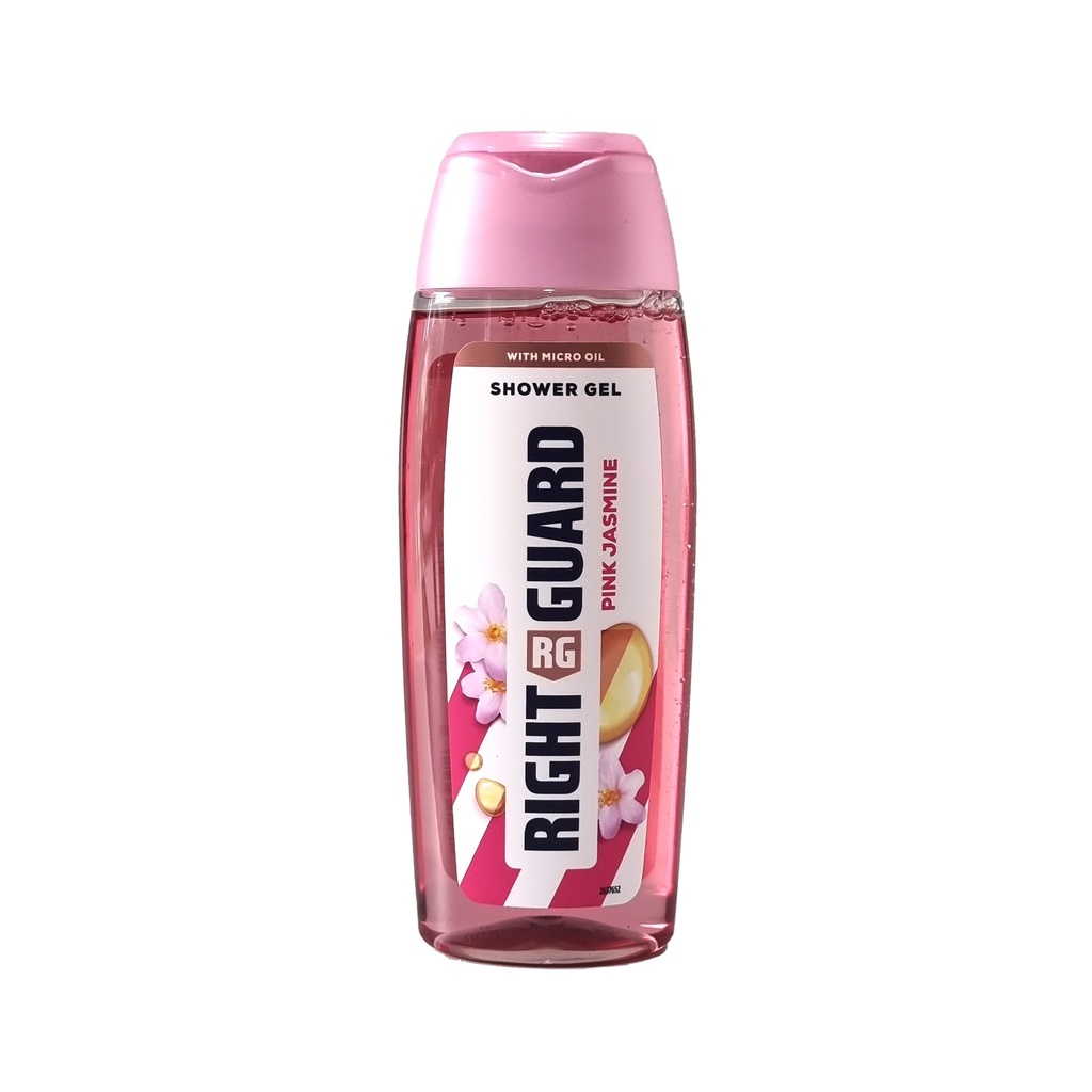 RIGHT GUARD SHOWER GEL PINK JASMINE WITH MICRO OIL 250ML WHIM