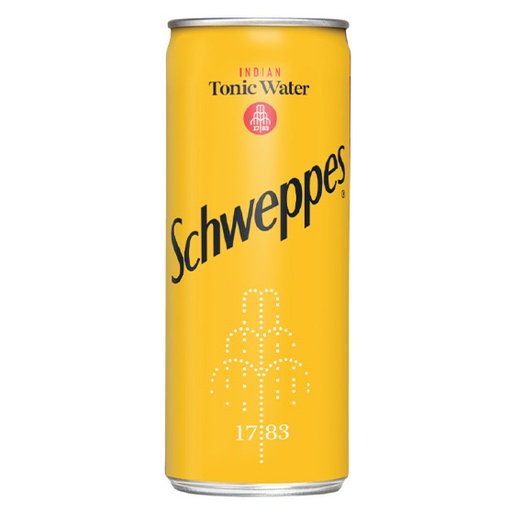 SCHWEPPES INDIAN TONIC WATER (CAN) 330ML