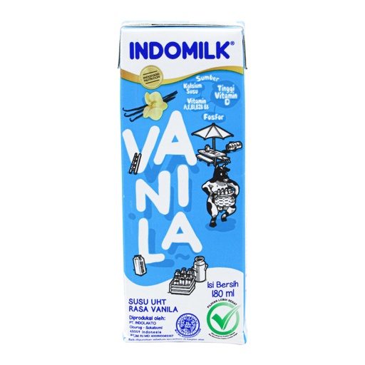 INDOMILK VANILLA 180ML