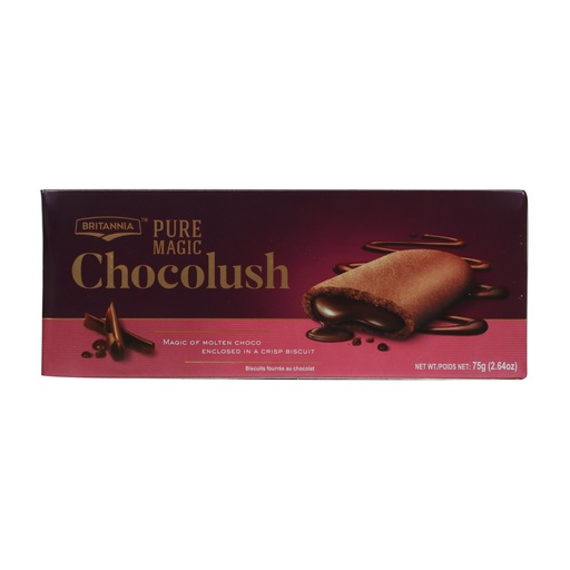 BRITANNIA PURE MAGIC CHOCOLUSH 75G