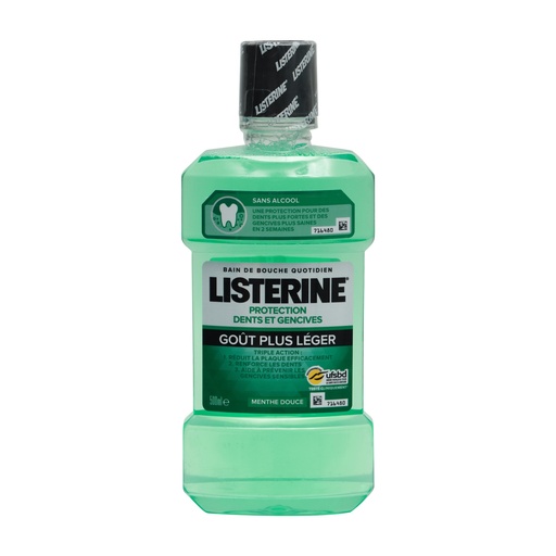 LISTERINE MOUTHWASH PROTECTION SWEET MINT 500ML