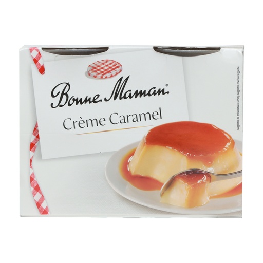 BONNE MAMAN CREME CARAMEL 4'S 400G