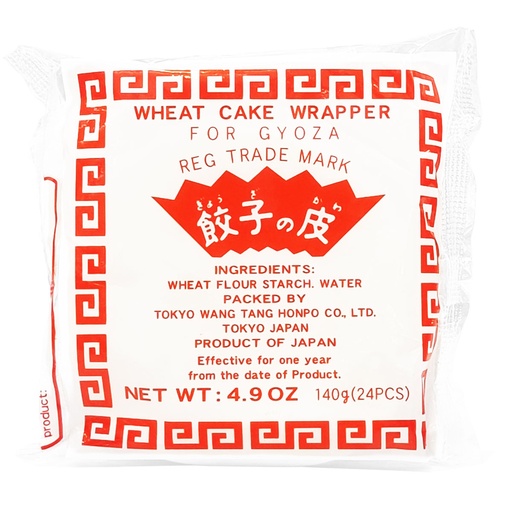 WHEAT CAKE WRAPPER FOR GYOZA 140G JAPAN