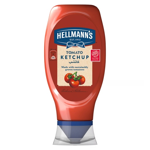 HELLMANN'S SQUEEZY TOMATO KETCHUP 480G