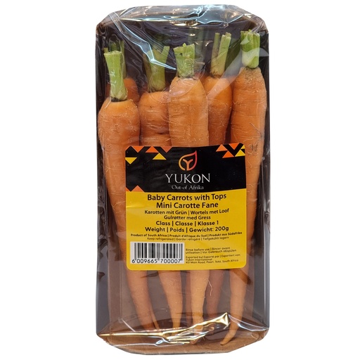 DI-06 FRESH BABY CARROTS 200G SOUTH AFRICA 