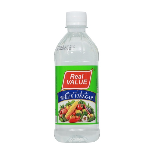 REAL VALUE WHITE VINEGAR 473ML