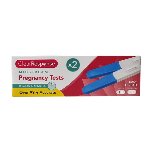 CLEARRESPONSE MIDSTREAM 2'S PREGNANCY TEST