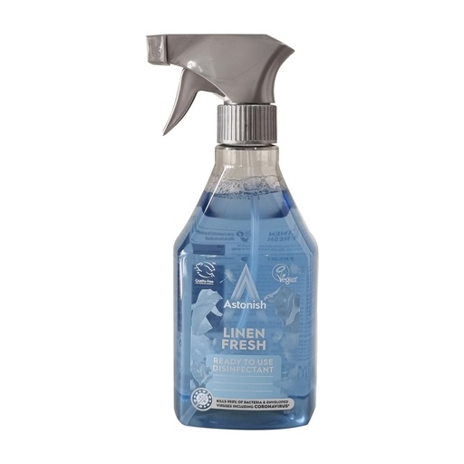 ASTONISH LINEN FRESH READY TO USE DISINFECTANT 550ML