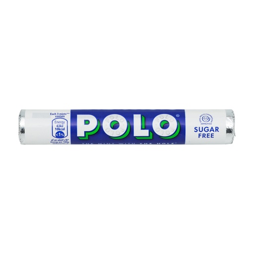 POLO SUGAR FREE MINT ROLL 33.4G