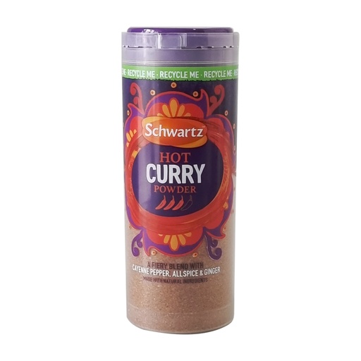 SCHWARTZ HOT CURRY POWDER 85G