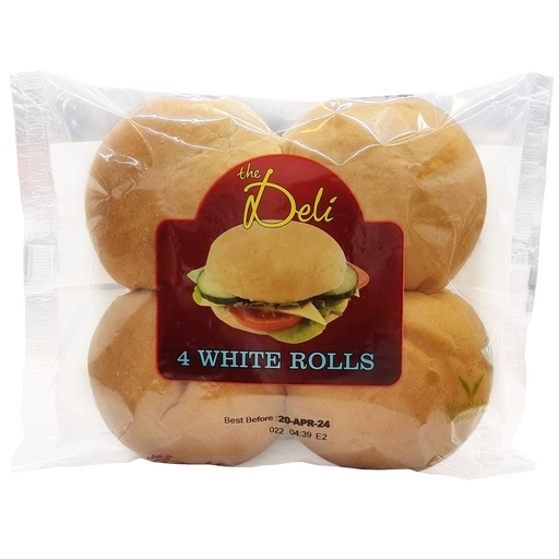 THE DELI 4 WHITE ROLLS