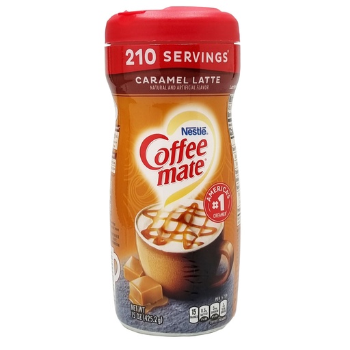 NESTLE COFFEE MATE CARAMEL LATTE COFFEE CREAMER 425.2G