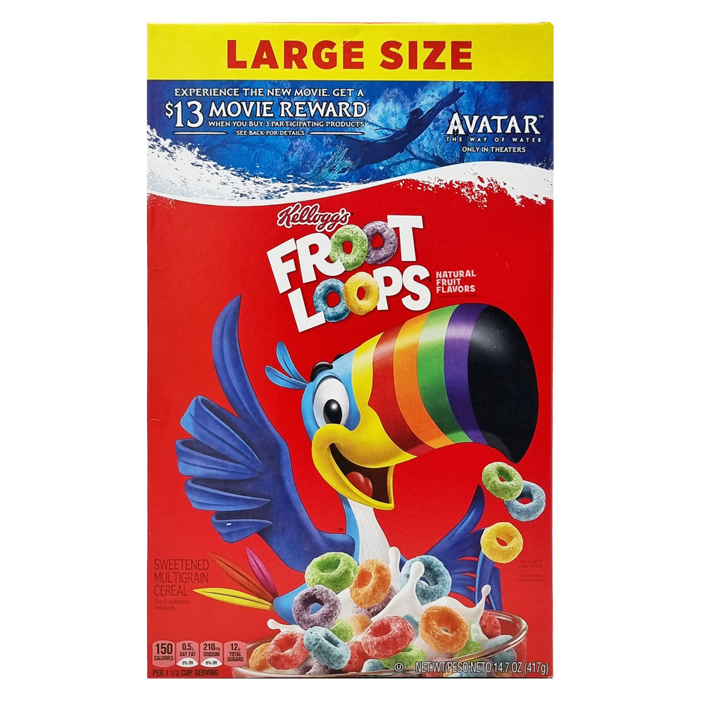 KELLOGGS FROOT LOOPS 417G | WHIM