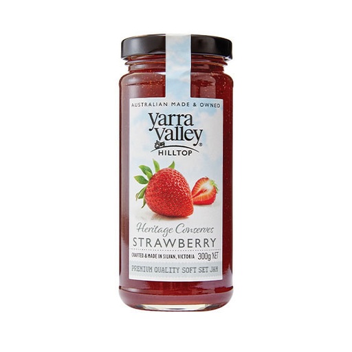 YARRA VALLEY CONSERVES STRAWBERRY JAM 300G