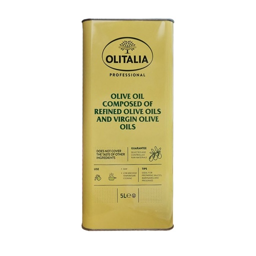 OLITALIA PROFESSIONAL PURE OLIVE OIL TIN 5L