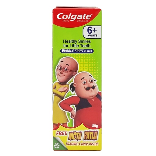 COLGATE KIDS TOOTHPASTE BUBBLE FRUIT FLAVOR 6+ YEARS 80G