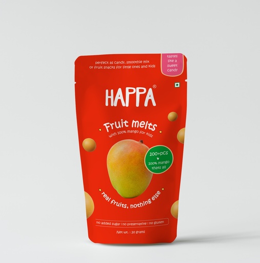 HAPPA FRUIT MELTS MANGO 20G